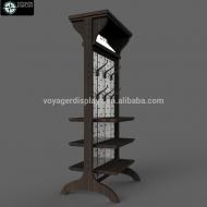Antique wooden hat display stand custom made for Brixton