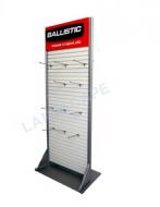 Metal hanging showcase for store / exhibition leather belt display stand