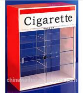Clear Acrylic Cigarette Display Shelves