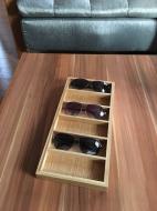 Bamboo Tray for Sunglasses, New Design