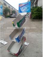 Pop up counter top display rack for candy promotion