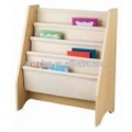 customized wooden furniture book and card rack design price for children