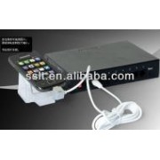 4 ports anti-theft alarm security controller for mobile phone and tablet display with charger
