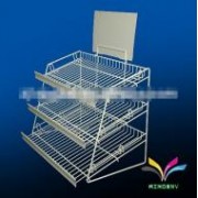 Commercial retail bakery display stand rack for bread