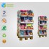 Point of Purchase Big Paper POS 1/4 Pallet Display Supermarket Promotion