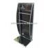 unique slotted pipe acrylic black board golf club display rack