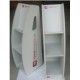 MDF Wood Magazine Stand with Separate Shelves