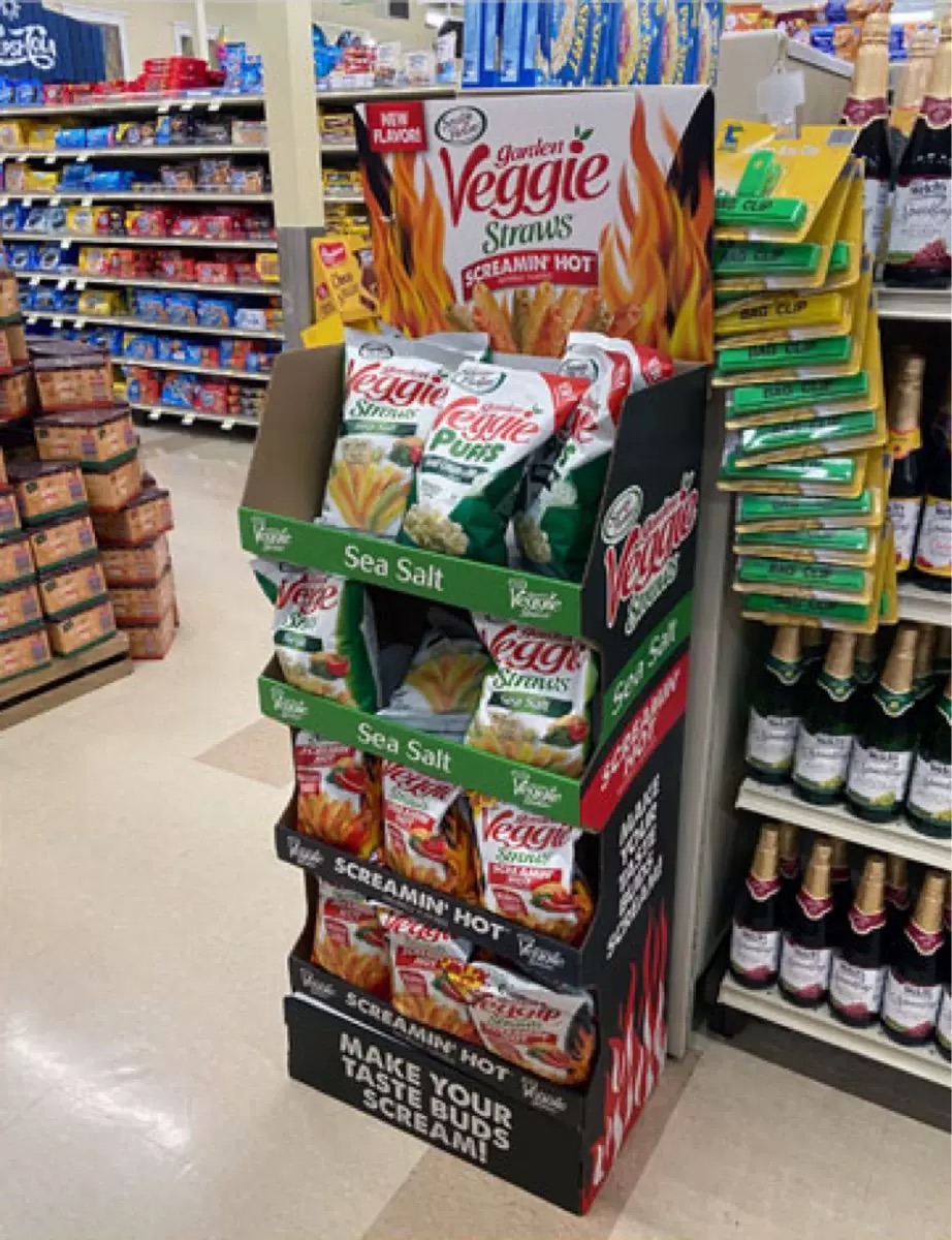 FSC Certified Recyclable Floor Stand for Retail Stores