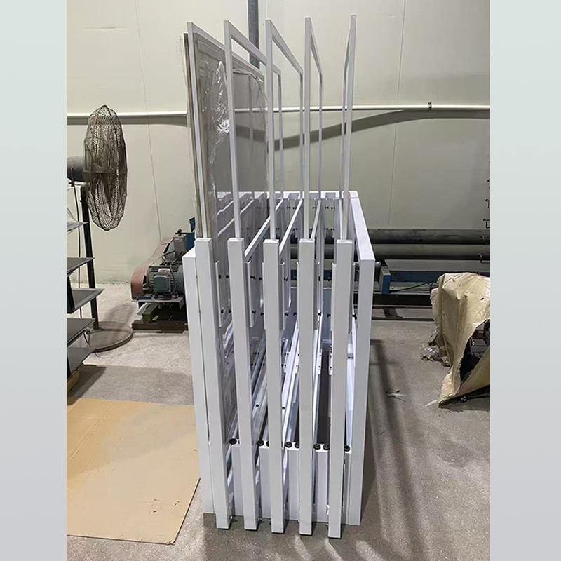 Pull-Out Stone Metal Display Stand - Heavy-Duty Slide Luxury Retail Showcase