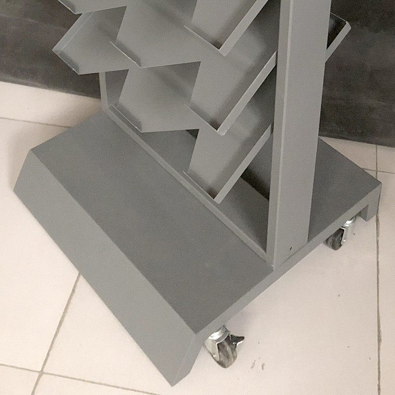 Quartz Slab Display System - Lean Steel Frame for Heavy Stone Panels