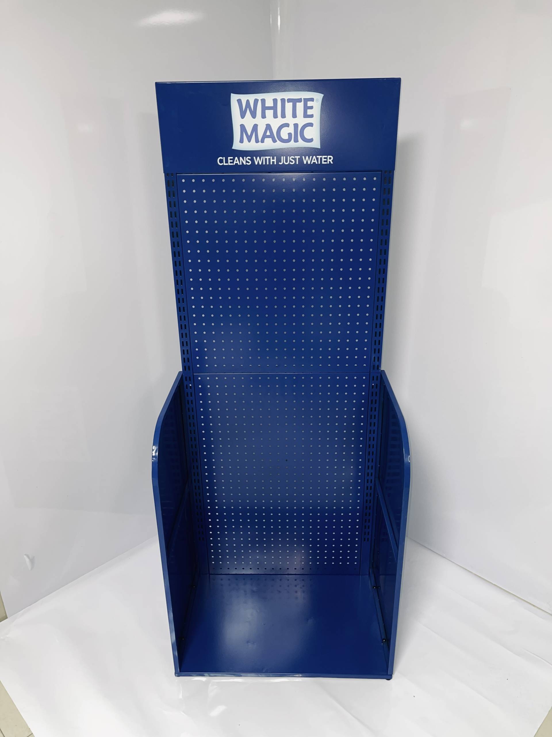 Adjustable Steel Pegboard Rack System - Heavy Duty Hooks & Tool-Free Organizer for Garages