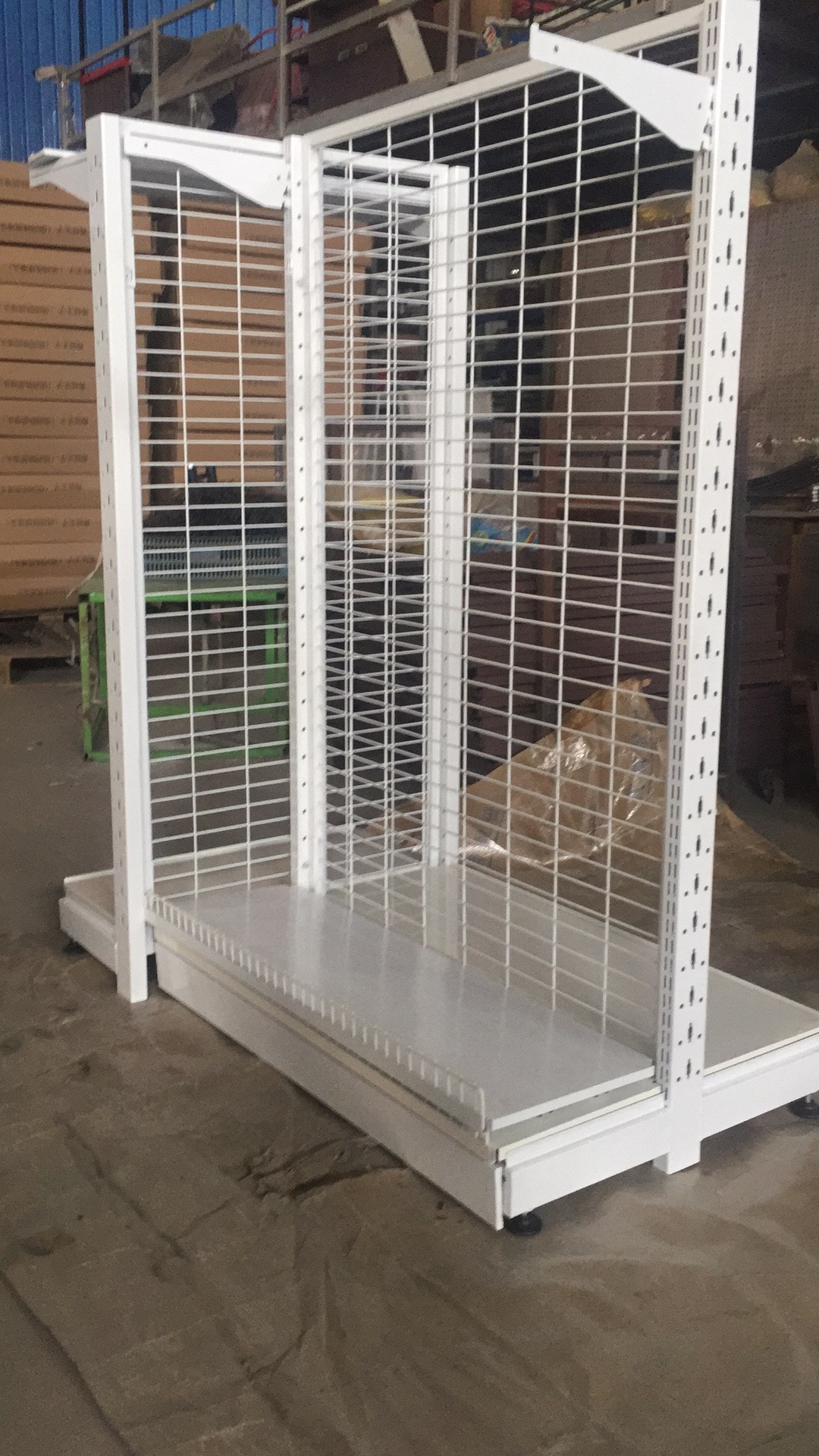 Heavy Duty Steel Convenience Store Rack - Adjustable Display System