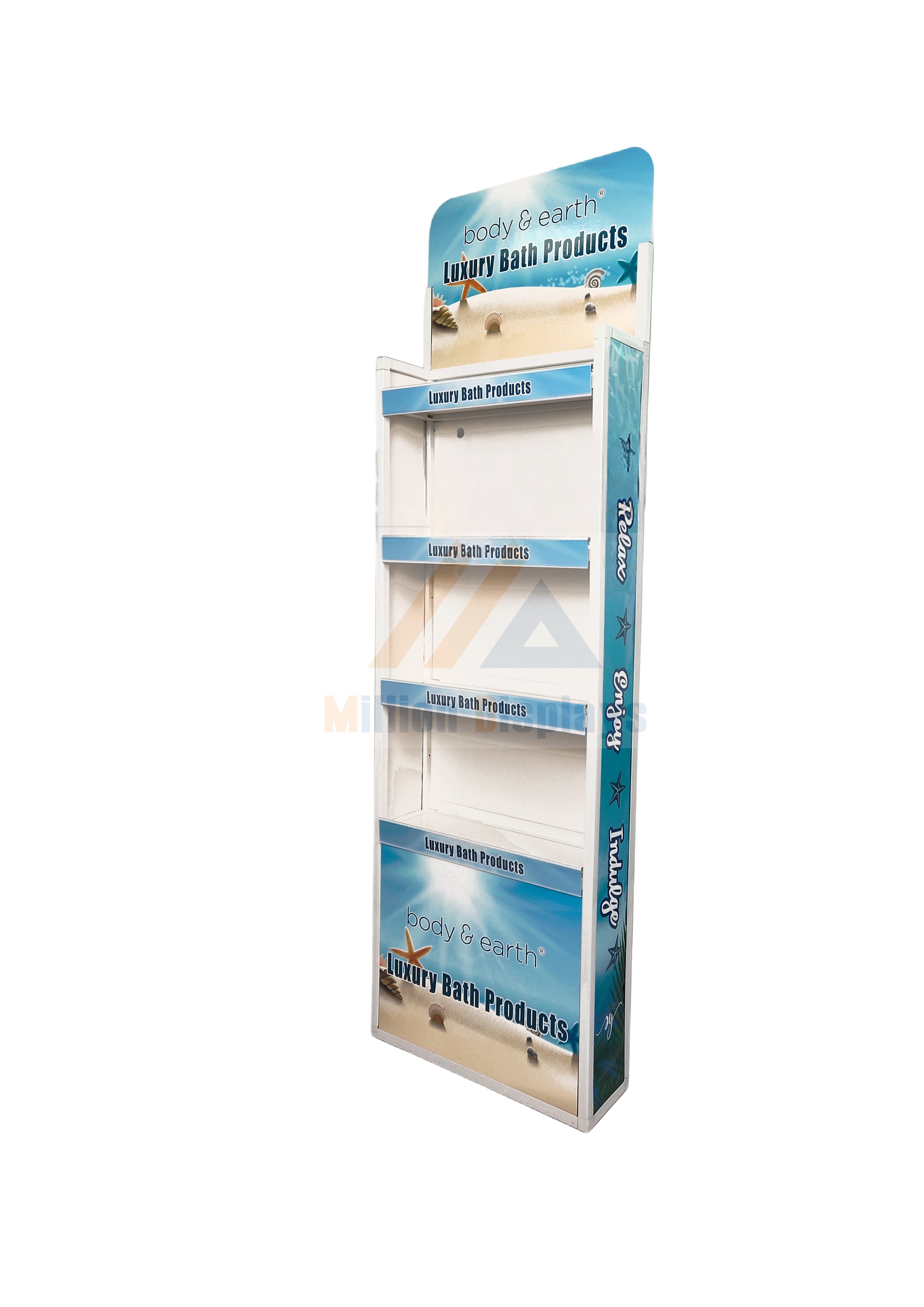 Lightweight FRP Stand - Modular Display Rack with Anti-Slip Base