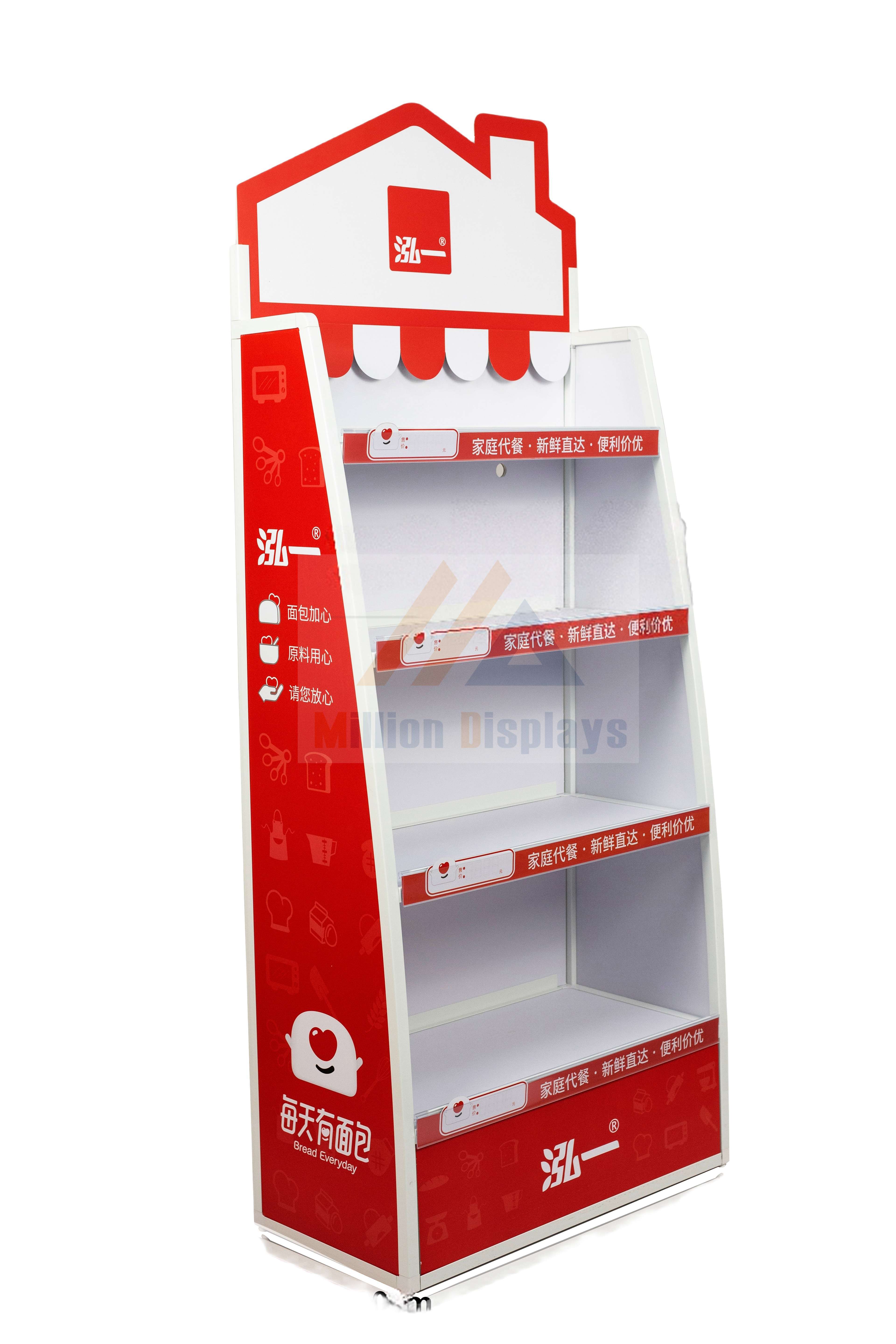 FRP Floor Standing Rack - Corrosion Resistant Commercial Display