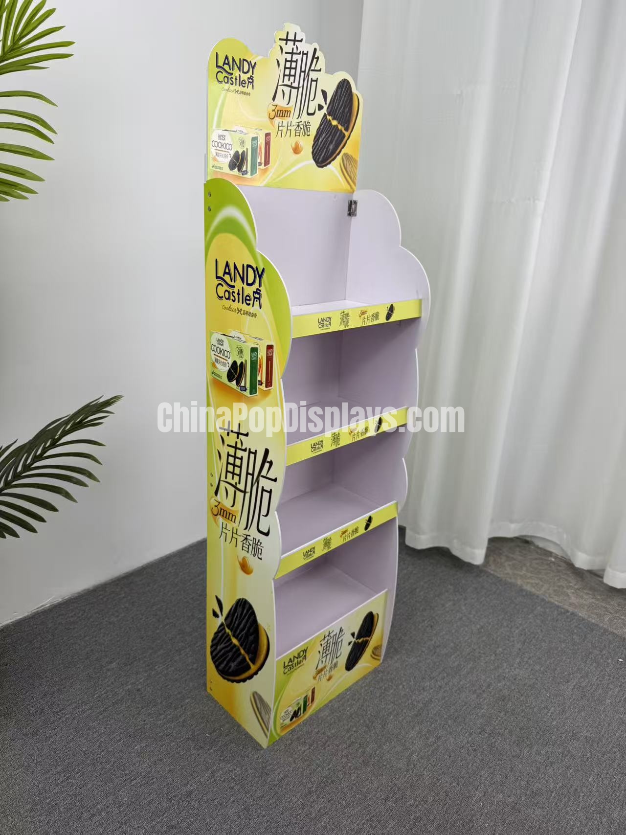 Portable Lightweight PVC Floor Stand - Pop-Up Event Display Rack