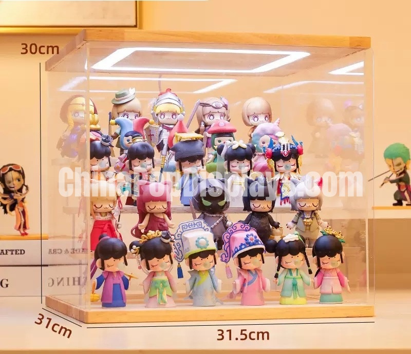 Premium High-Clarity LED Lit Acrylic Display Case for Funko Pops