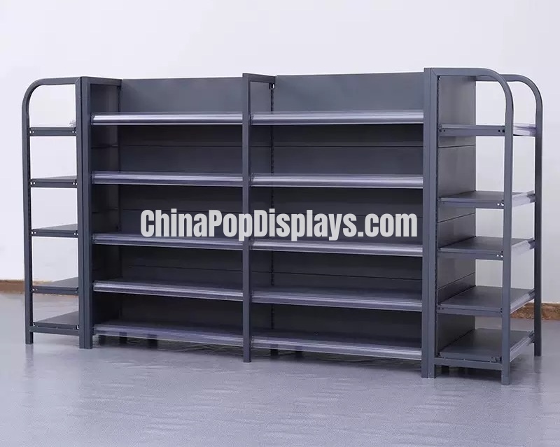 Heavy Duty Metal Display Stand for Retail Stores – Durable Iron Rack & Custom Steel Shelf