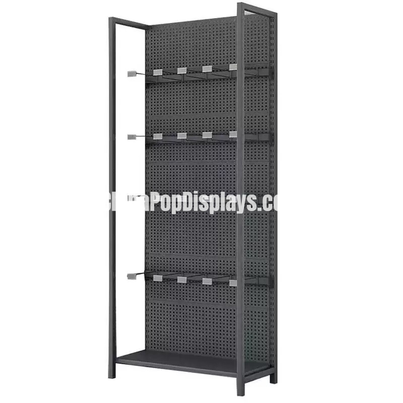 Custom Metal Display Rack for Retail & Supermarket | Heavy Duty Floor Stand