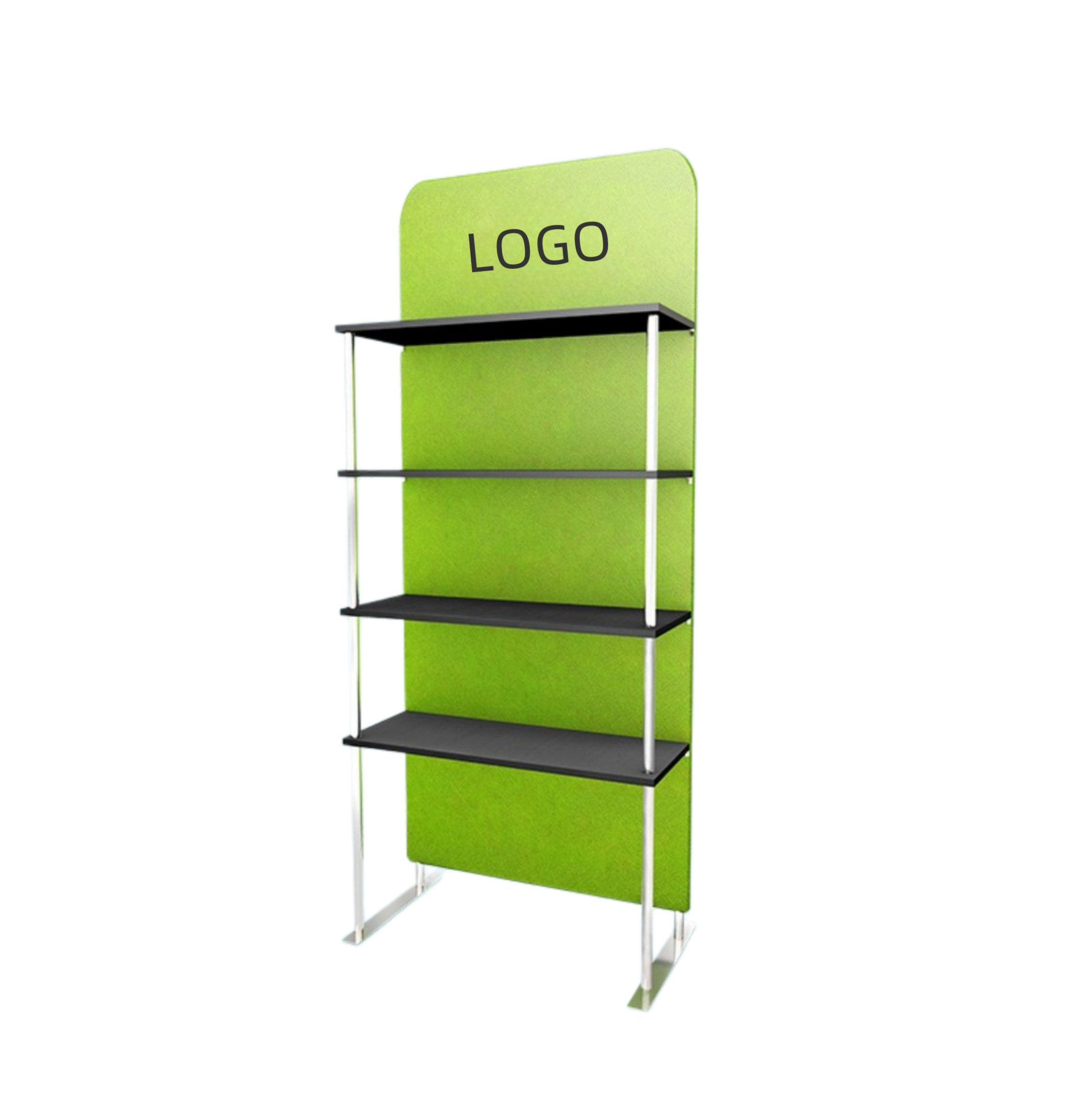 Quick Install Aluminum Tube & MDF Display Stand | Custom Size & Acrylic Options for Retail Displays