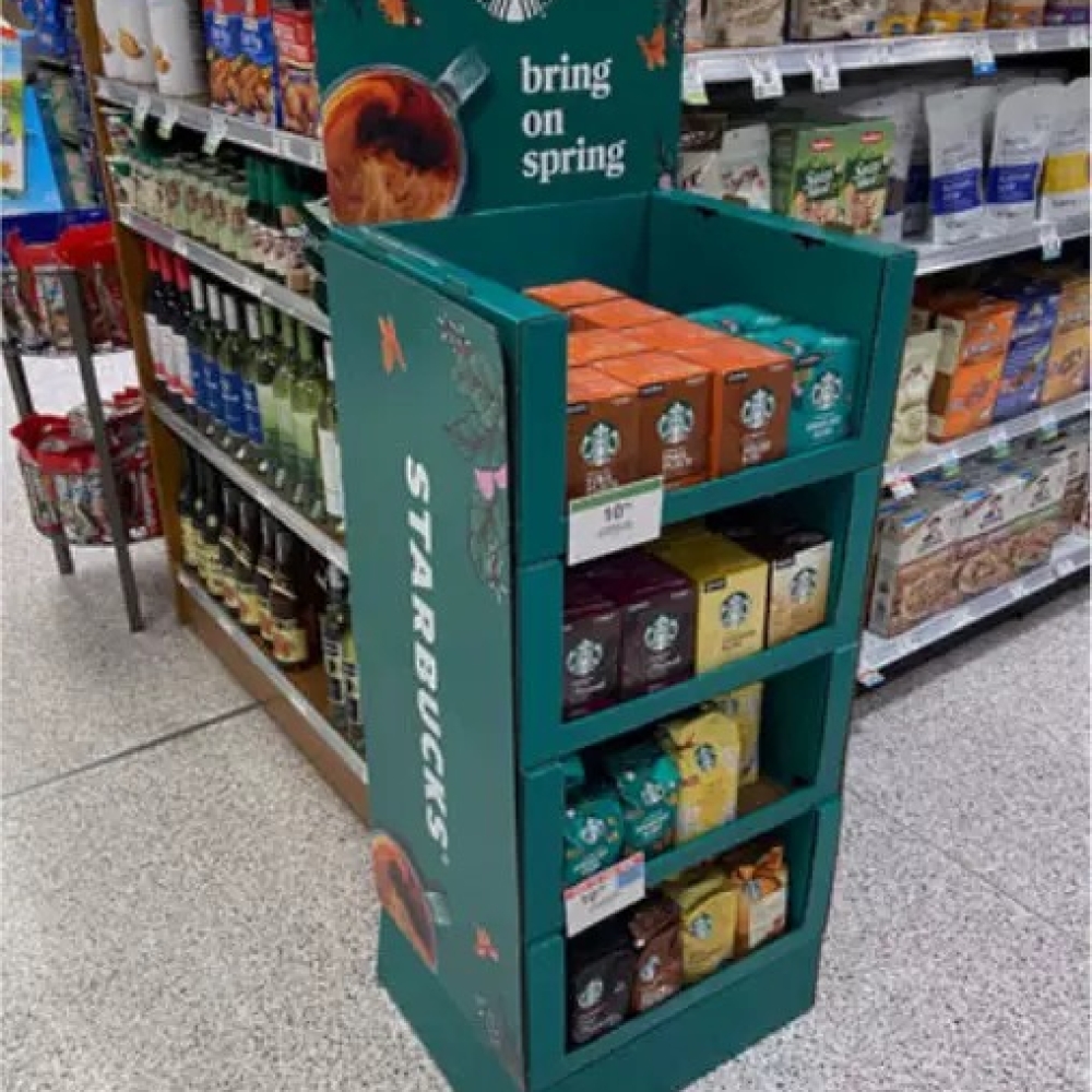 Retail Ready PDQ Display Unit with Price Slot