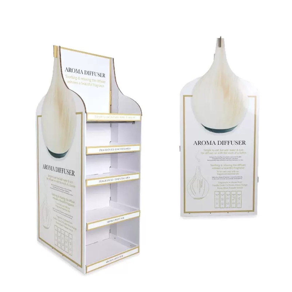 FSC Certified Recyclable Paper Display Rack