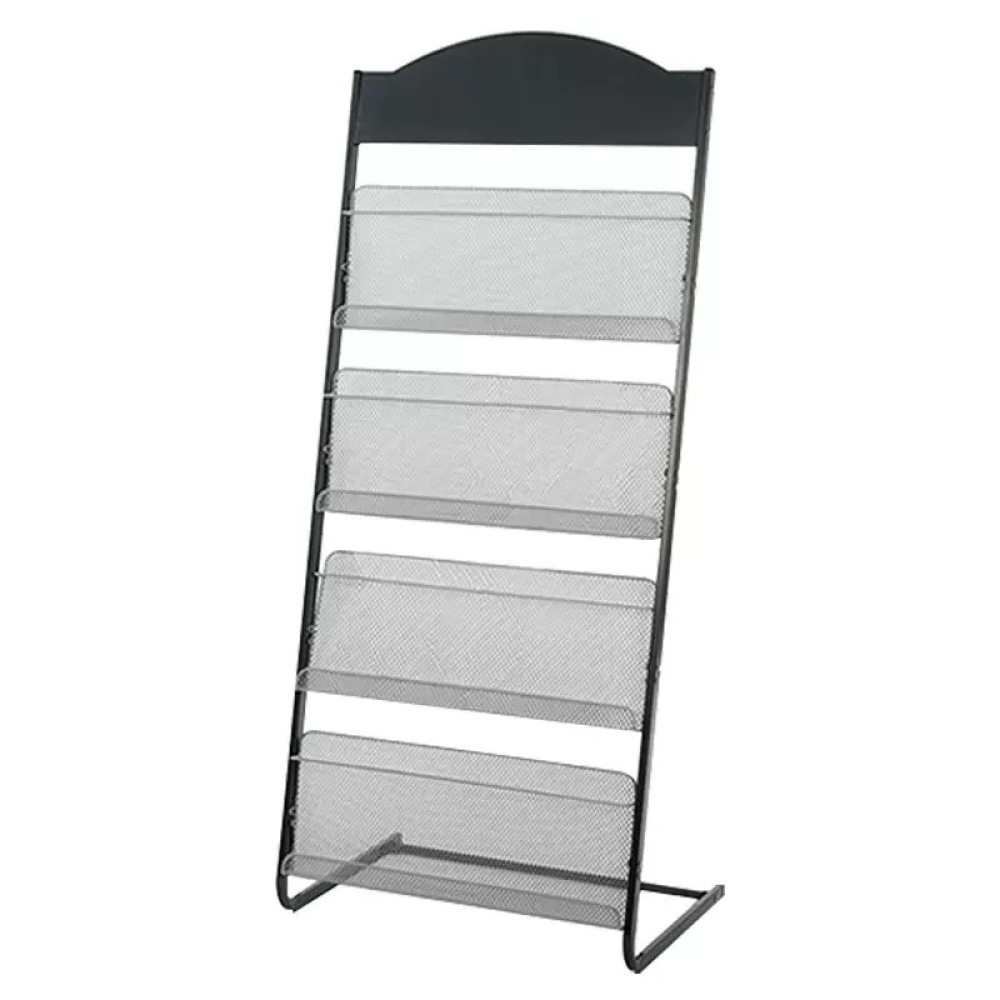 Executive Literature Display Rack for Corporate Environments