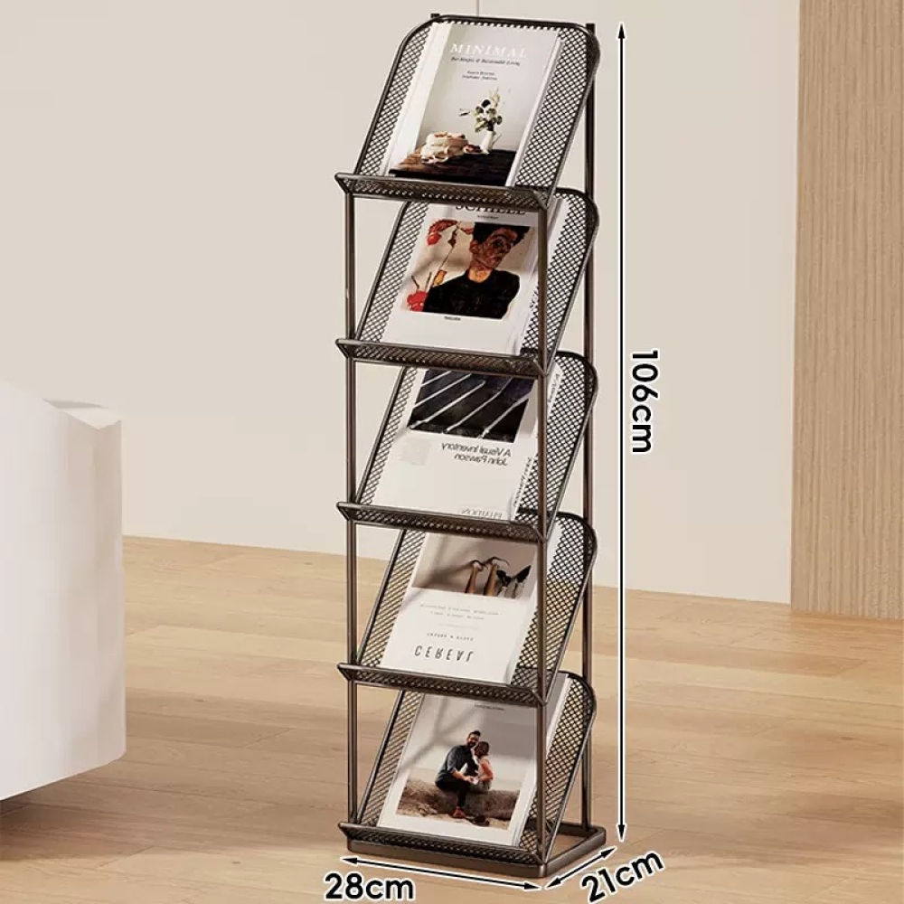 Vertical space utilization Magazine Rack