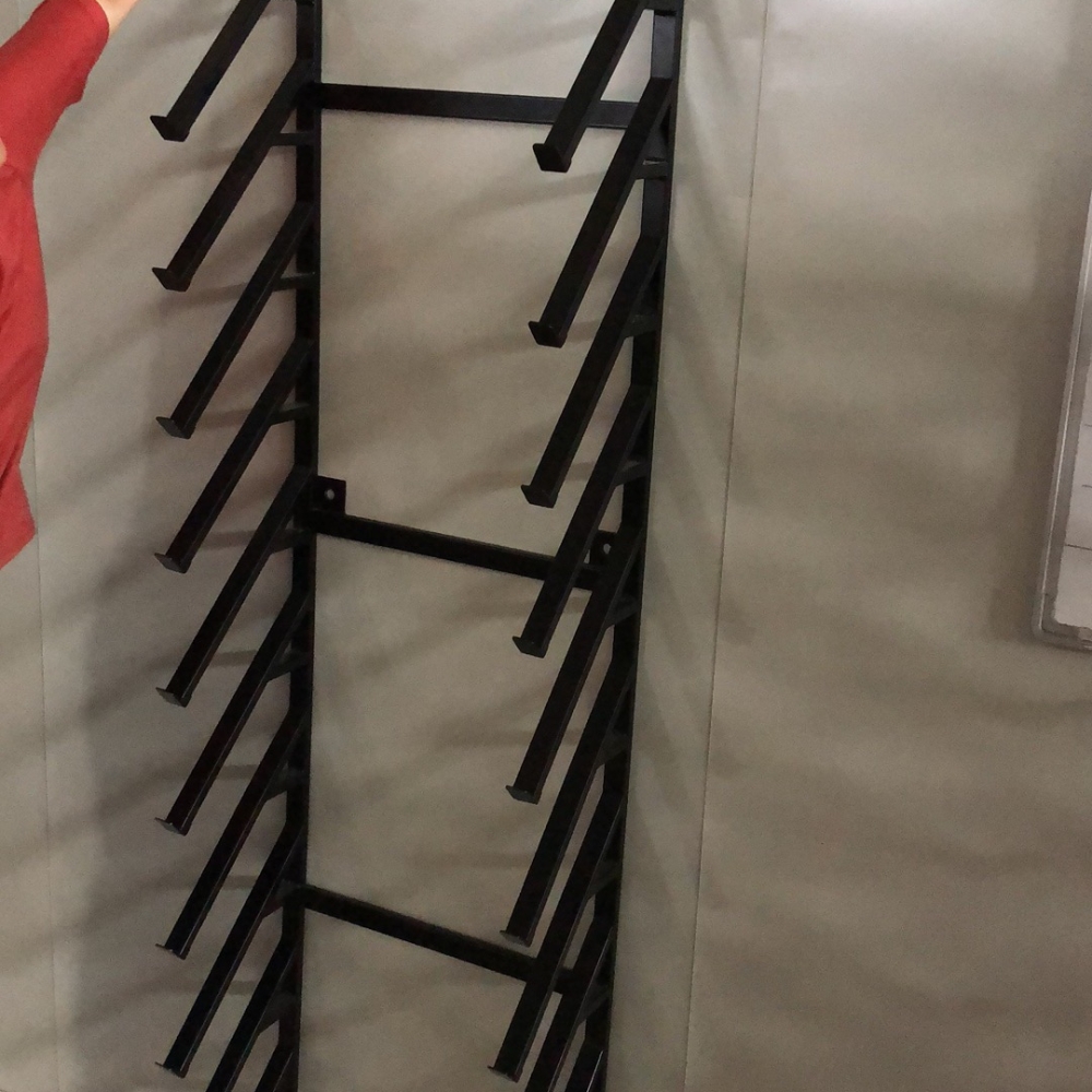 Wall-Mounted Stone Display System - Slim Profile Slab Holder for Galleries