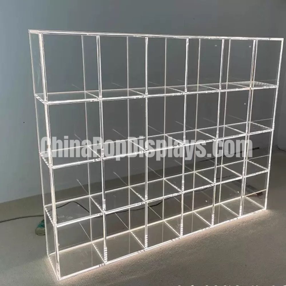 Wholesale Custom LED Lit Acrylic Display Case Manufacturer - Premium Acrylic Showcase with LED Lighting