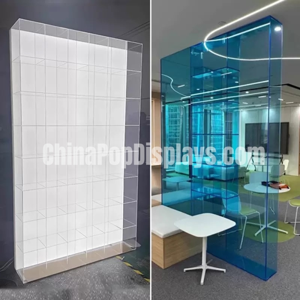 LED Backlit Acrylic Display Stand - Custom Logo Lightbox & Illuminated Product Showcase for Retail