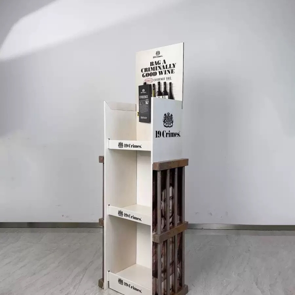 Custom Logo Printed POP Display Stand OEM Service