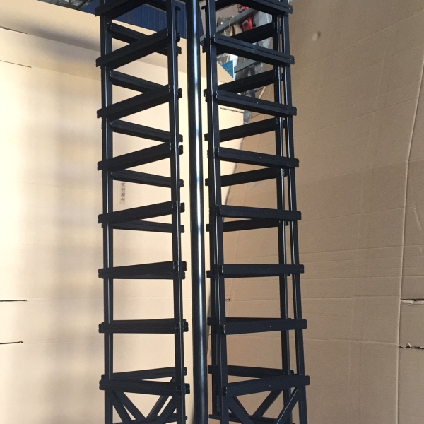 Premium Natural Stone Display Stand with rotating panel for Luxury Showrooms