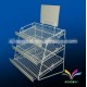 Commercial retail bakery display stand rack for bread